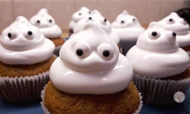 Halloween Rezept Geister Muffins