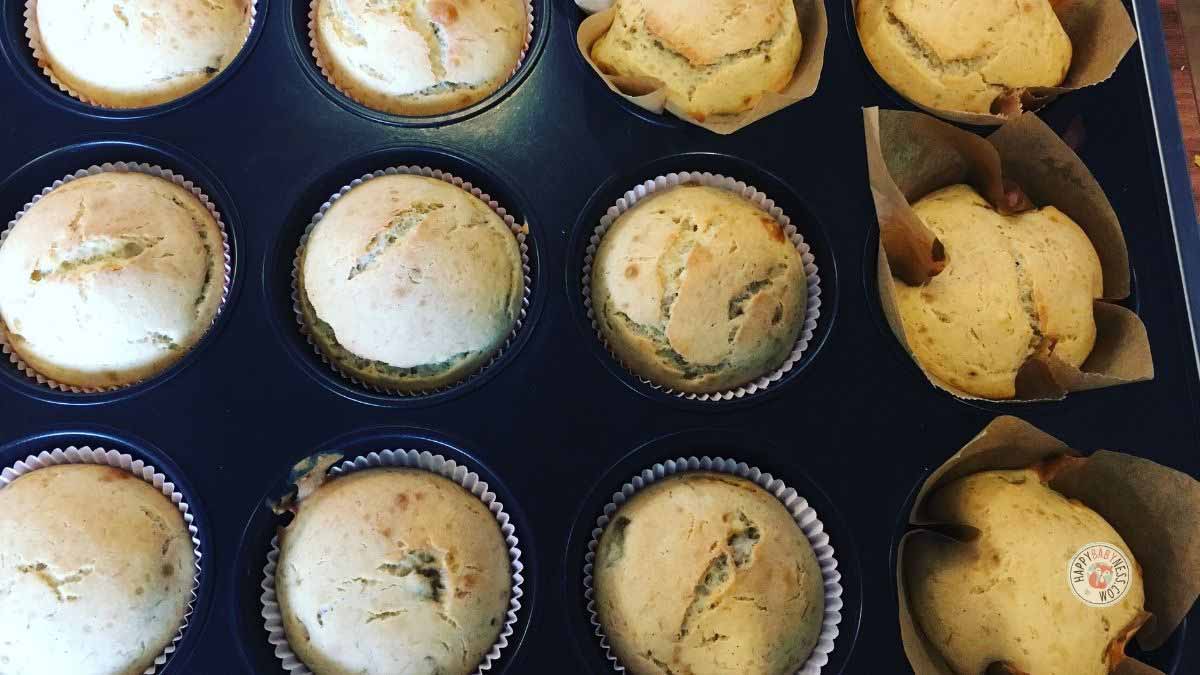 Rezept Bananen Muffins (zuckerfrei) | Rezepte für Groß &amp; Klein