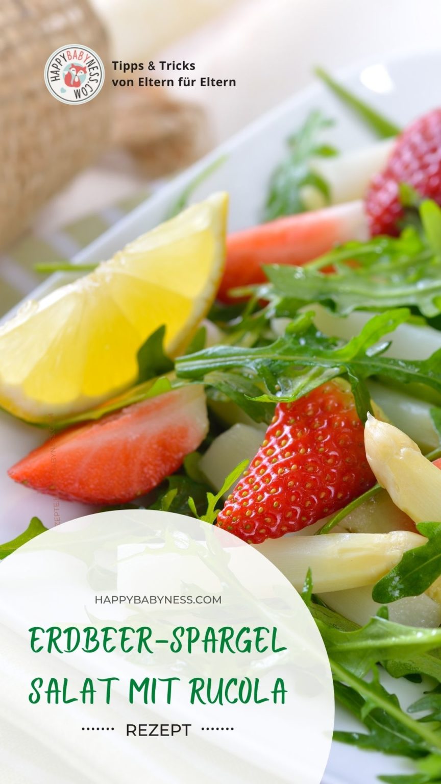 Rezept Erdbeer-Spargel-Salat mit Rucola | Saisonale Rezepte