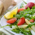 Rezept Erdbeer-Spargel-Salat mit Rucola